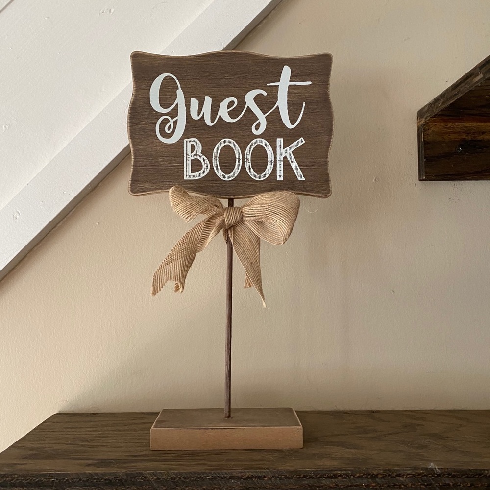 Guest Book Sign - Picture 2 of 3